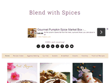 Tablet Screenshot of blendwithspices.com